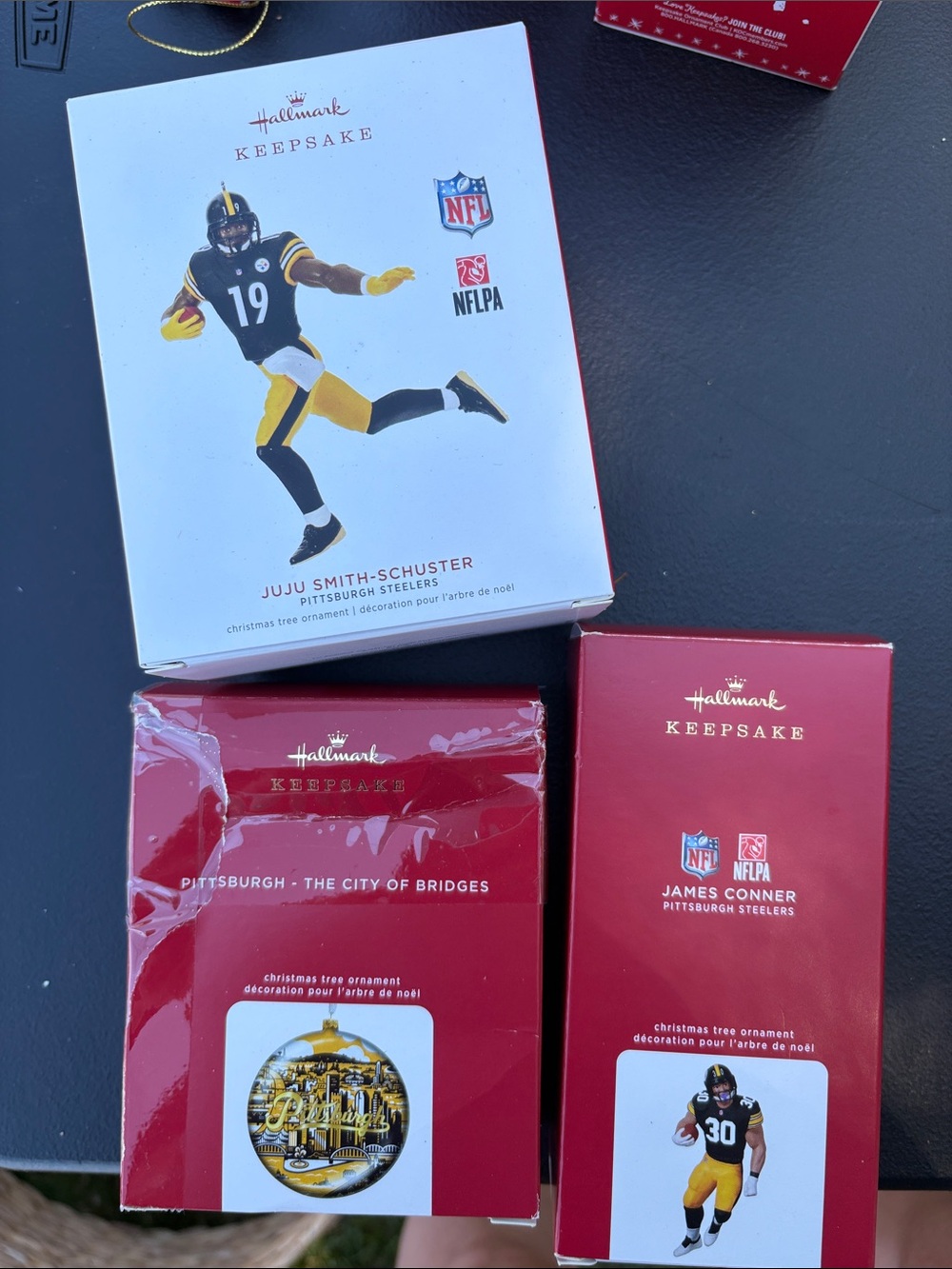 Hallmark Pittsburgh Steelers Ornament Bundle